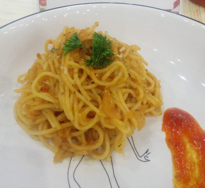 spageti jengkol